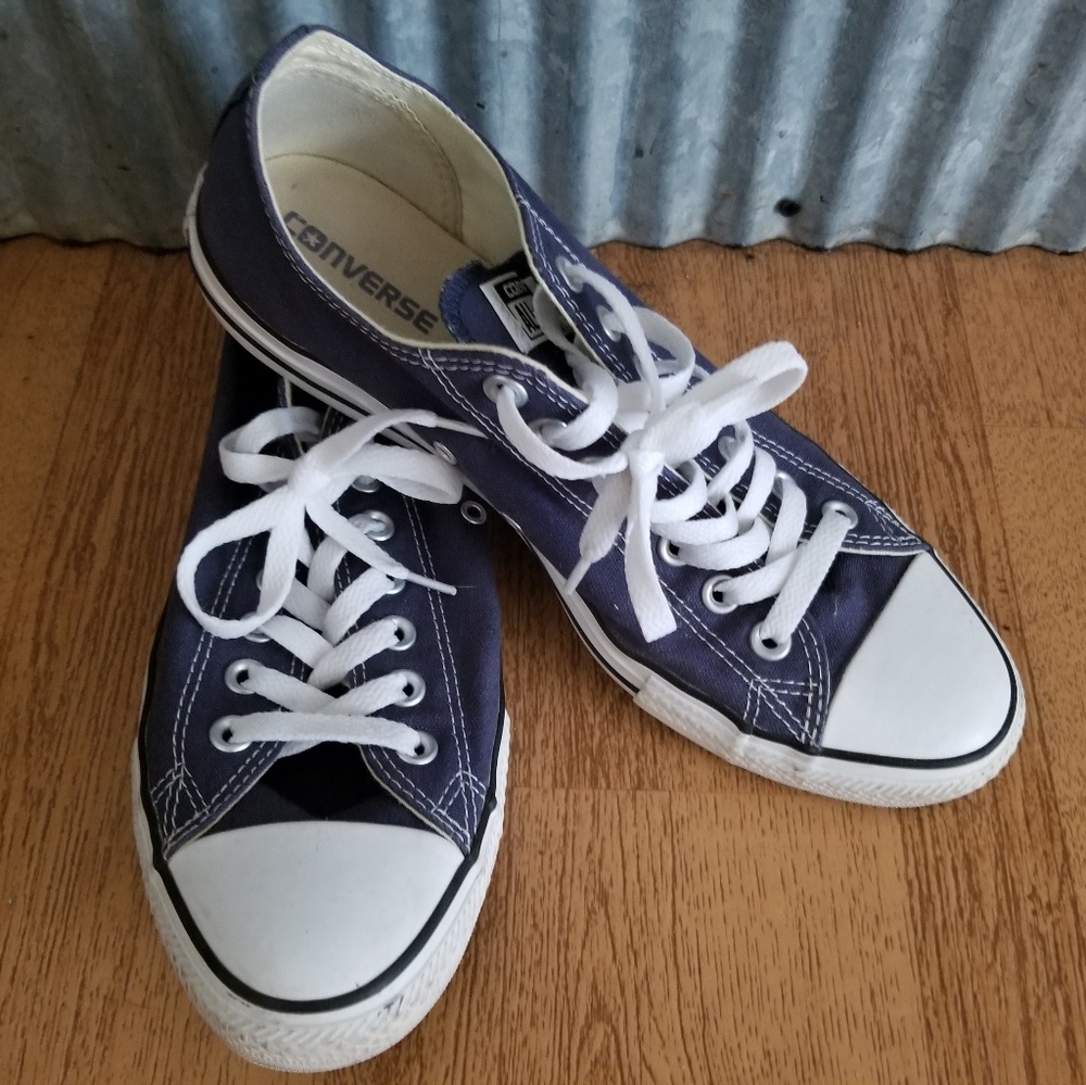 Navy Converse